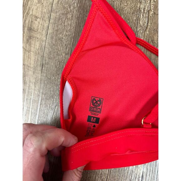 Dixxon Flannel Co Red Tanning Bikini Two Piece Women's M NWT Swimsuit - Picture 7 of 9